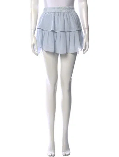 Pre-owned Generation Love Mini Skirt In Blue/white