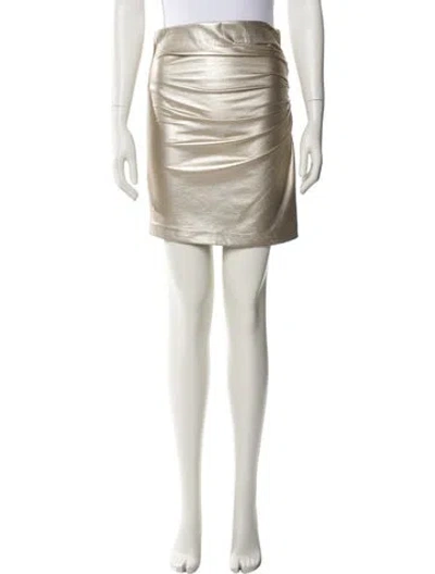 Pre-owned Generation Love Mini Skirt In Neutral