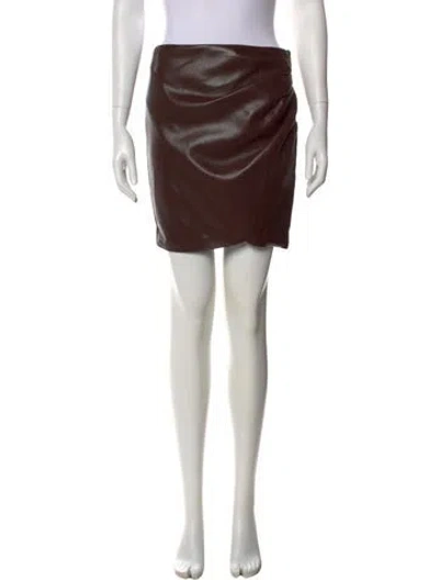 Pre-owned Generation Love Mini Skirt W/ Tags In Brown