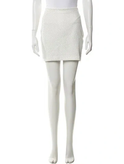 Pre-owned Generation Love Mini Skirt W/ Tags In White