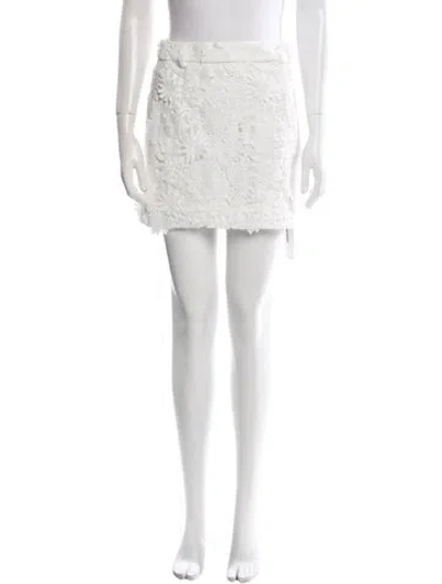 Pre-owned Generation Love Mini Skirt W/ Tags In White