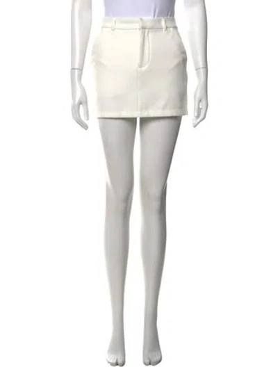 Pre-owned Generation Love Mini Skirt In White
