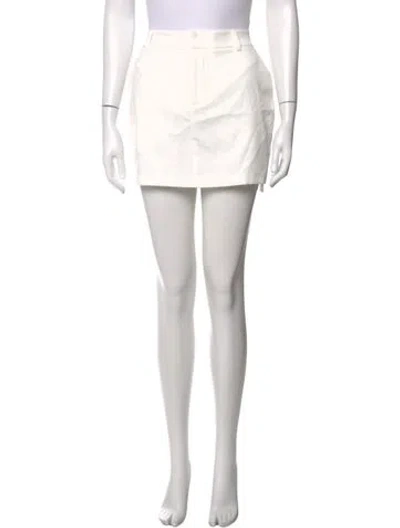 Pre-owned Generation Love Mini Skirt In White