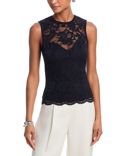 Generation Love Mirabella Lace Top In Blue