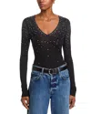 Generation Love Mirasol Crystal Sweater In Black