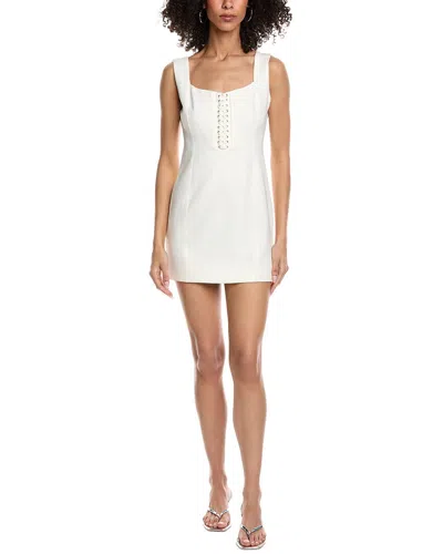 Generation Love Nicole Crepe Mini Dress In White
