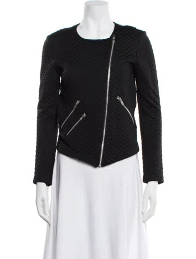 Pre-owned Generation Love Nylon Biker Jacket In Black