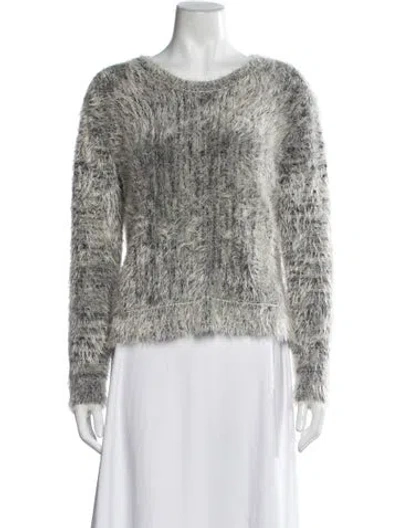 Pre-owned Generation Love Nylon Crew Neck Sweater In Grey