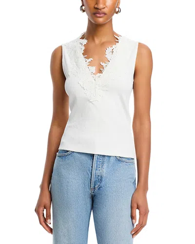 Generation Love Olema Lace Trim Top In White