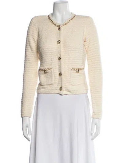 Pre-owned Generation Love Open Front Sweater W/ Tags In Neutrals