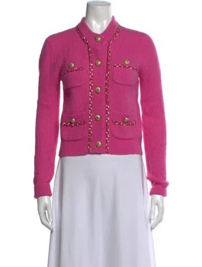 Pre-owned Generation Love Open Front Sweater W/ Tags In Pink