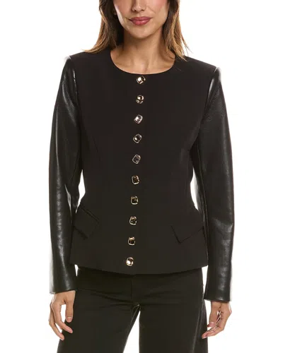 Generation Love Ophelia Combo Jacket In Black