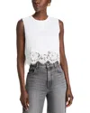 Generation Love Palani Lace Combo Top In White