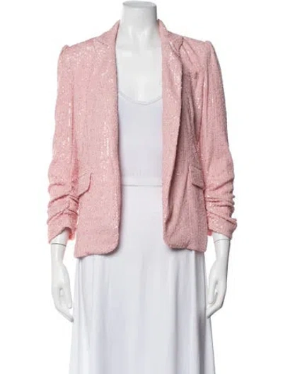 Pre-owned Generation Love Patterned Blazer In Pink