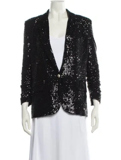 Pre-owned Generation Love Patterned Evening Jacket W/ Tags In Black