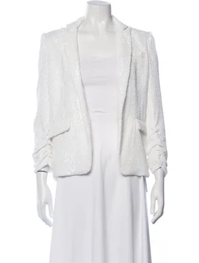 Pre-owned Generation Love Patterned Evening Jacket W/ Tags In White