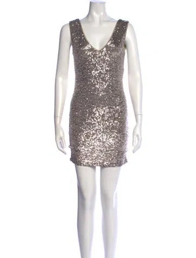 Pre-owned Generation Love Patterned Mini Dress