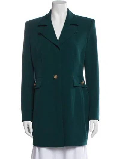 Pre-owned Generation Love Peacoat In Green
