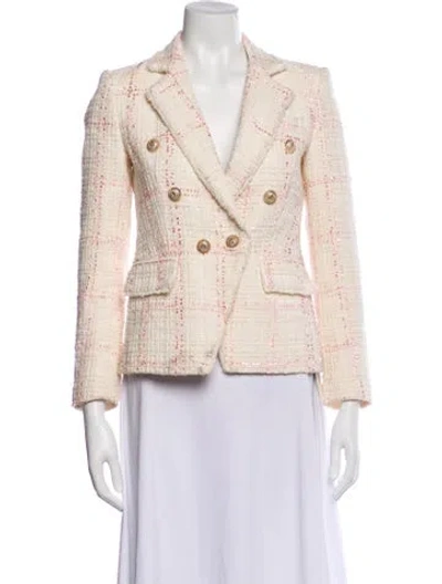 Pre-owned Generation Love Plaid Print Blazer