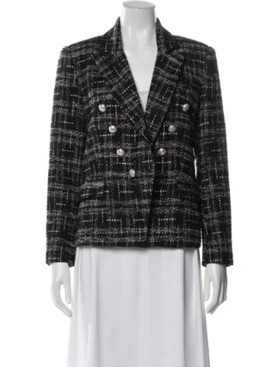 Pre-owned Generation Love Plaid Print Blazer In Multi