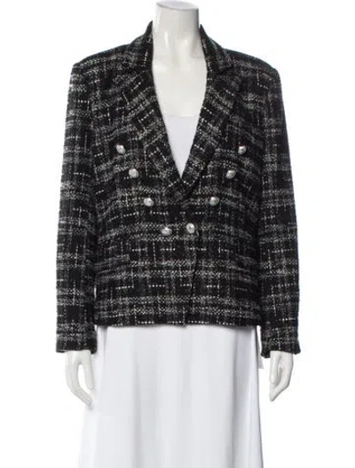 Pre-owned Generation Love Plaid Print Blazer In Multi