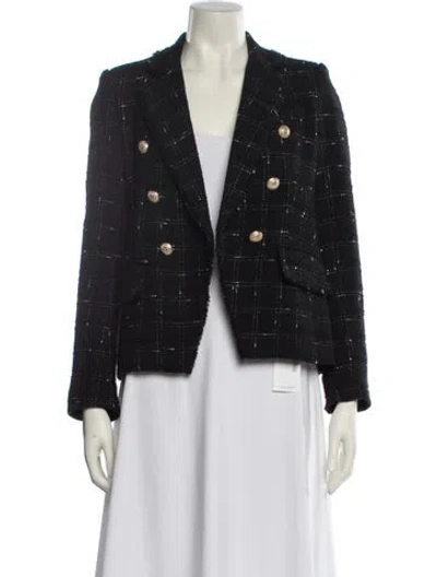 Pre-owned Generation Love Plaid Print Blazer In Multi