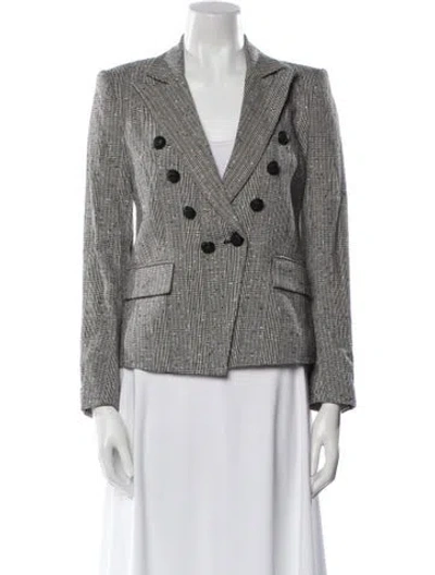 Pre-owned Generation Love Plaid Print Blazer W/ Tags In Multi