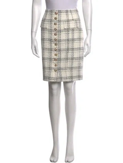 Pre-owned Generation Love Plaid Print Knee-length Skirt W/ Tags