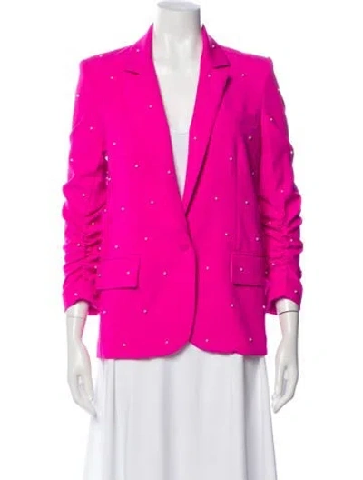 Pre-owned Generation Love Printed Blazer W/ Tags In Pink