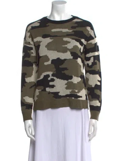 Pre-owned Generation Love Printed Crew Neck Sweater In Multi