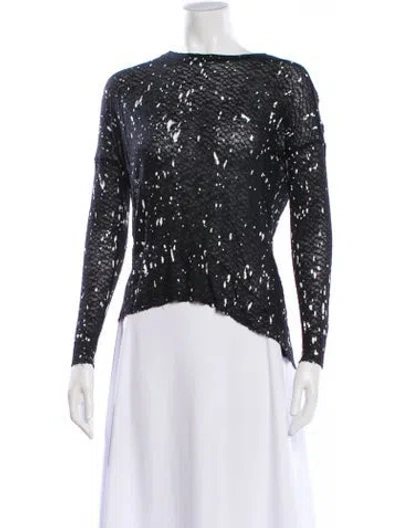 Pre-owned Generation Love Printed Crew Neck Top In Multi