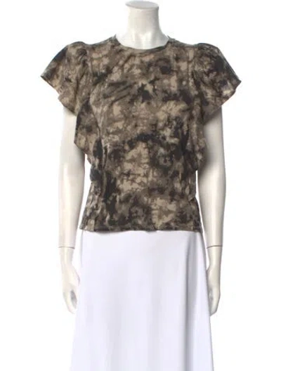 Pre-owned Generation Love Printed Crew Neck T-shirt In Multi