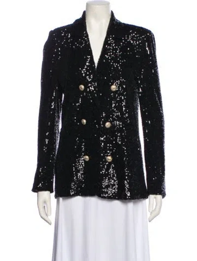 Pre-owned Generation Love Printed Evening Jacket In Black