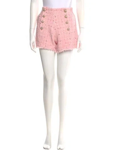 Pre-owned Generation Love Printed Mini Shorts In Pink