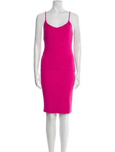 Pre-owned Generation Love Printed Skirt Set In Pink