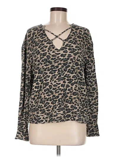Pre-owned Generation Love Pullover Sweater In Brown