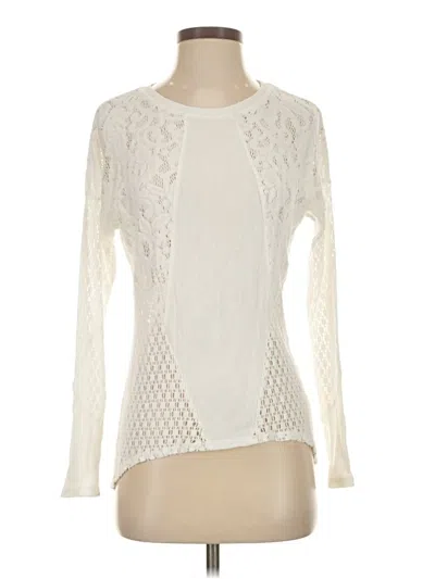 Pre-owned Generation Love Pullover Sweater In White