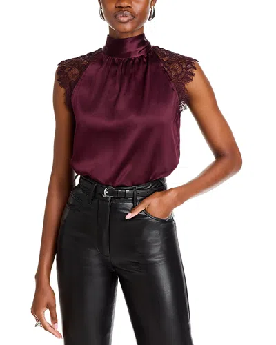 Generation Love Rachel Top In Malbec