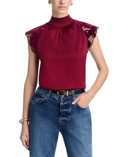 Generation Love Rachel Top In Red