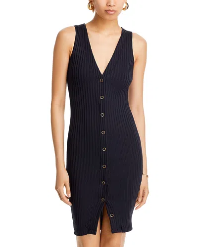 Generation Love Rebecca Rib Dress In Black