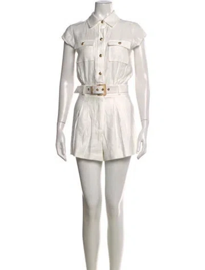 Pre-owned Generation Love Romper W/ Tags In White