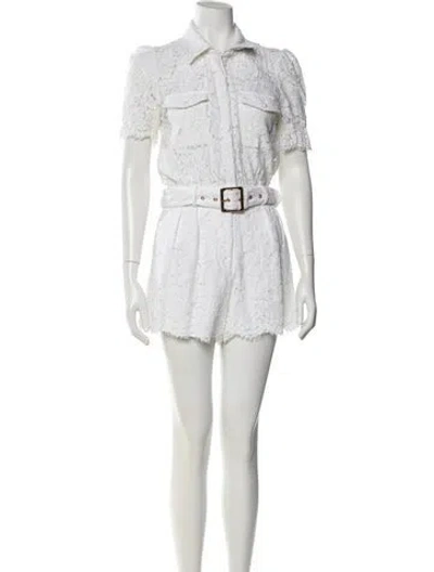 Pre-owned Generation Love Romper In White
