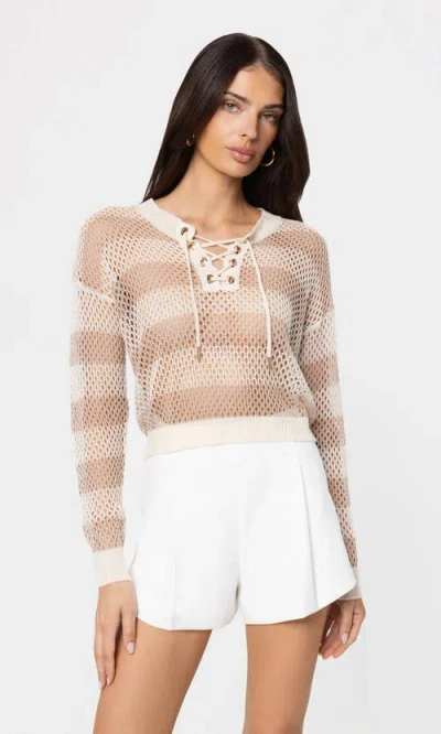 Generation Love Samantha Stripe Sweater In Multi