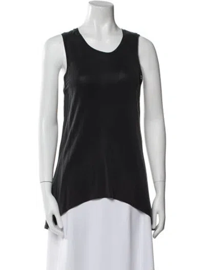 Pre-owned Generation Love Scoop Neck Sleeveless Top In Black