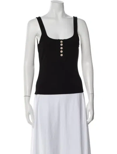 Pre-owned Generation Love Scoop Neck Sleeveless Top W/ Tags In Black