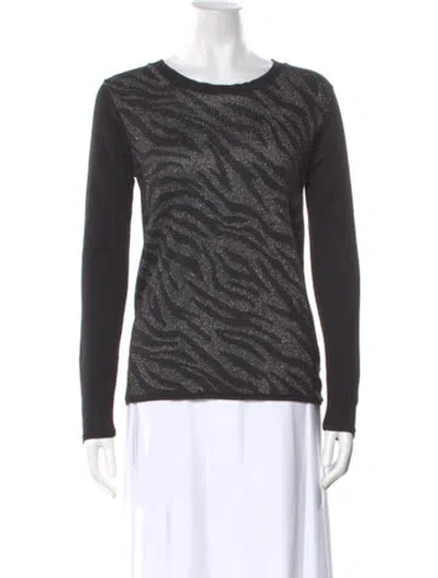 Pre-owned Generation Love Scoop Neck Sweater In Gray