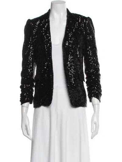 Pre-owned Generation Love Sequin Evening Jacket W/ Tags In Gray