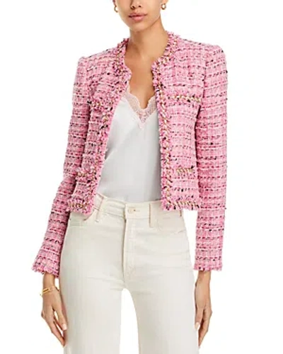 Generation Love Serena Tweed Blazer In Pink
