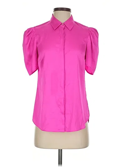 Pre-owned Generation Love Short Sleeve Blouse In Pink