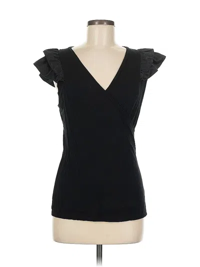 Pre-owned Generation Love Short Sleeve Top Black Sweetheart Neckline Tops